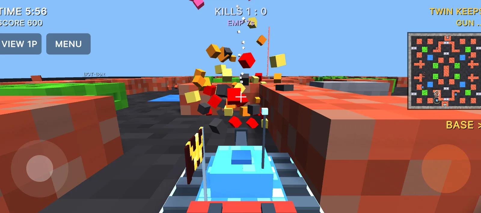 Fireworks kill effect in battle
